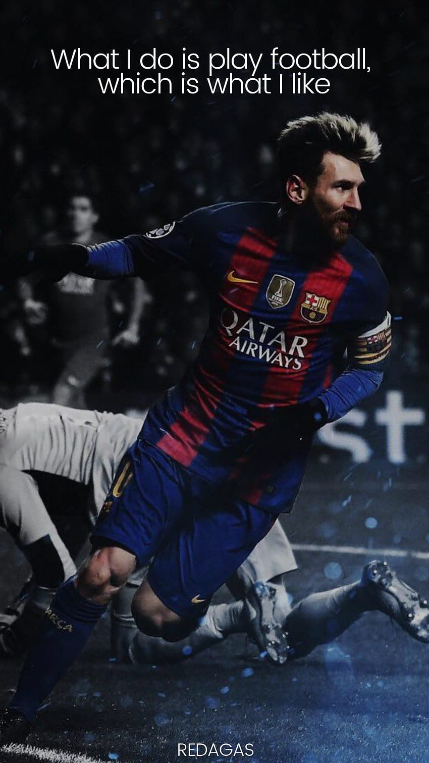 Messi Quotes HD phone wallpaper