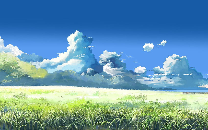 Anime Scenery. Anime scenery , Anime scenery, Scenery, Green Anime Scenery HD wallpaper