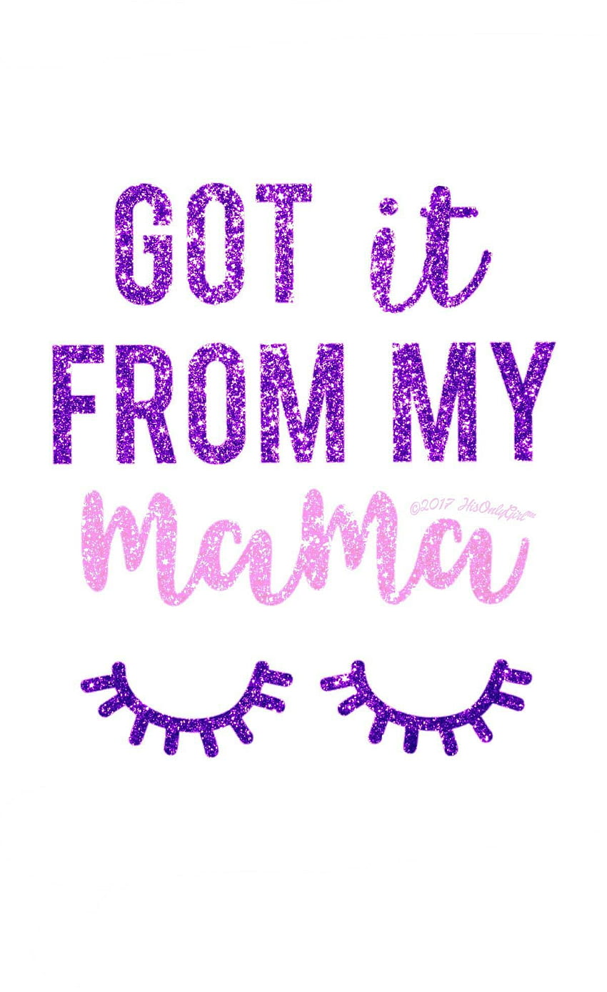 Got it from my mama glitter I created for the app CocoPPa, Eyelash Unicorn PC HD phone wallpaper