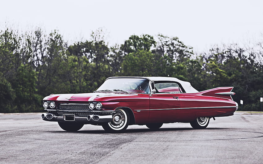 Cadillac Eldorado, eski arabalar, 1959 arabaları, Amerikan arabaları, R, 1959 Cadillac Eldorado, Cadillac HD duvar kağıdı