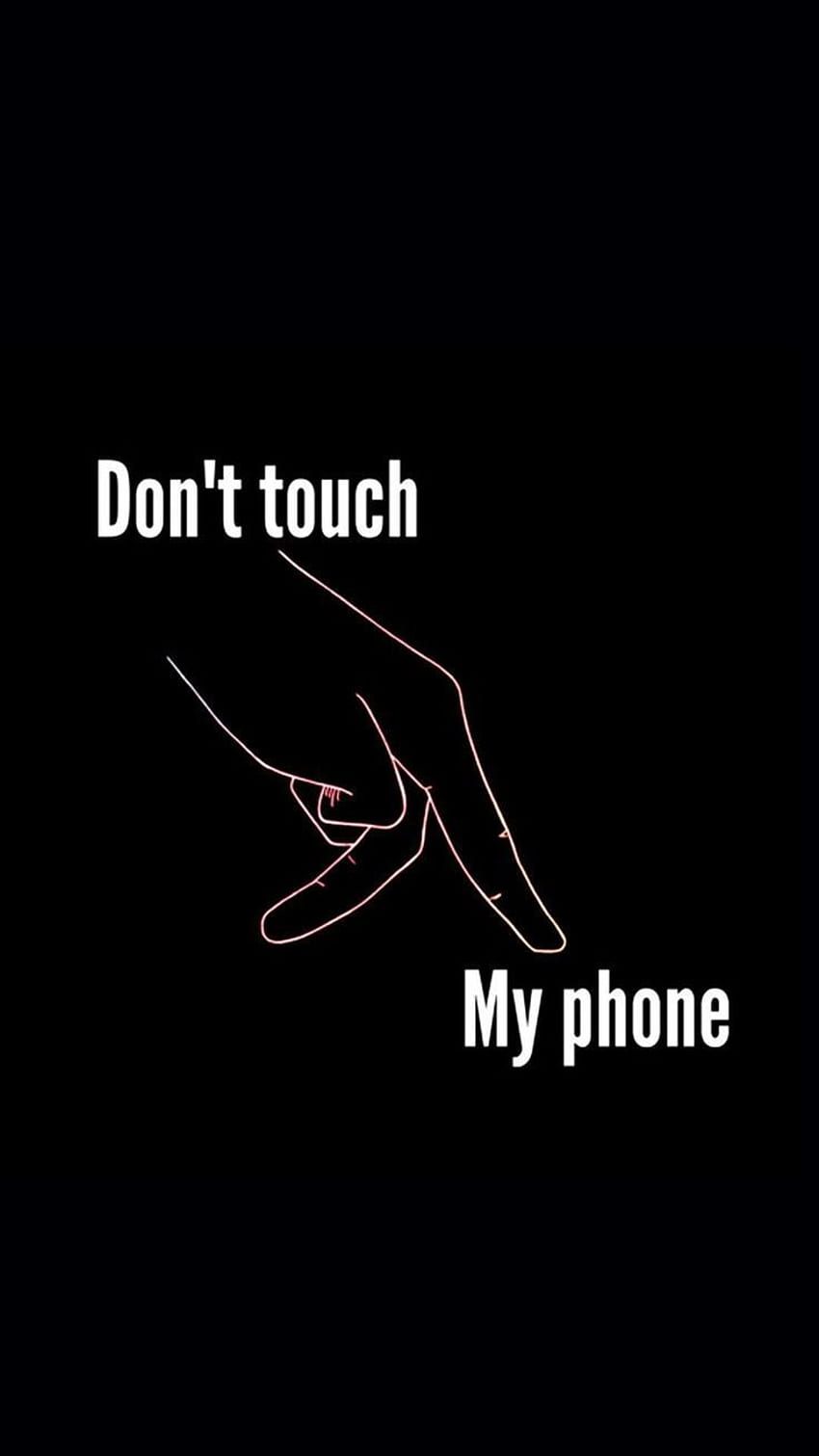 Android Phone Don T Touch Me Phone. 3D - d, 3D Don't Touch My HD phone  wallpaper | Pxfuel