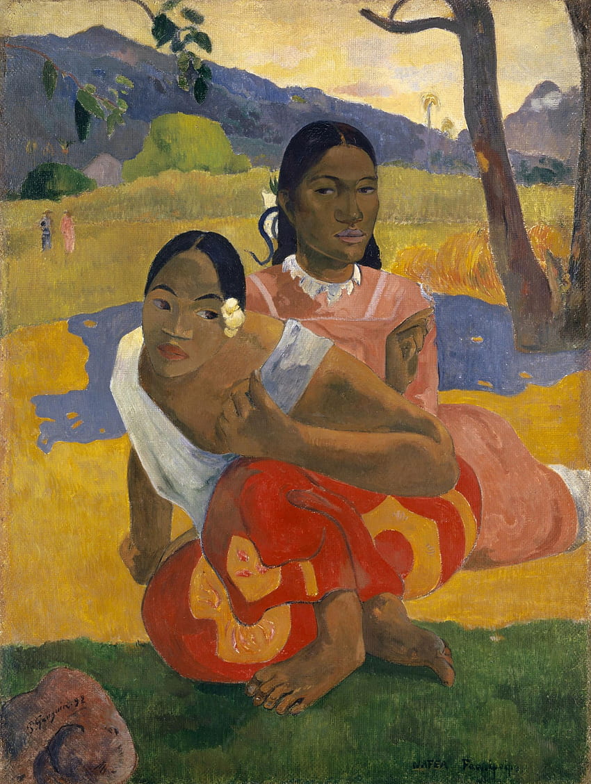 Paul Gauguin - When Will You Marry? (1892) 1883 × 2498 HD phone wallpaper