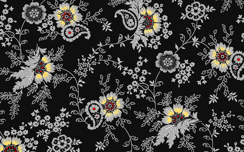 Blumen, Hintergrund, Muster, Textur, Texturen, , Zeichnung HD-Hintergrundbild