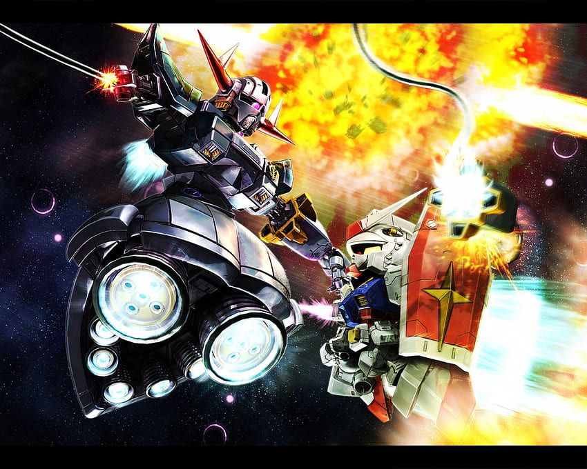 Gundam vs Zeong, amuro, federation, char, zeon, mobile suit gundam, sd gundam, ray, aznable, anime, gundam, game, zeong HD wallpaper