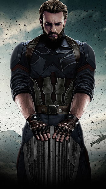 Captain America With Beard Wallpapers  Wallpaper Cave