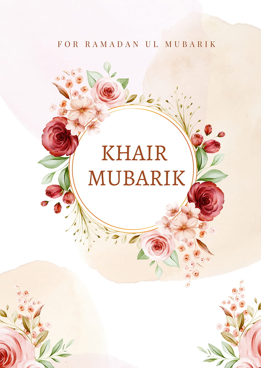 Khair Mubarik Eid Pink Petal Ramadan HD Phone Wallpaper Pxfuel