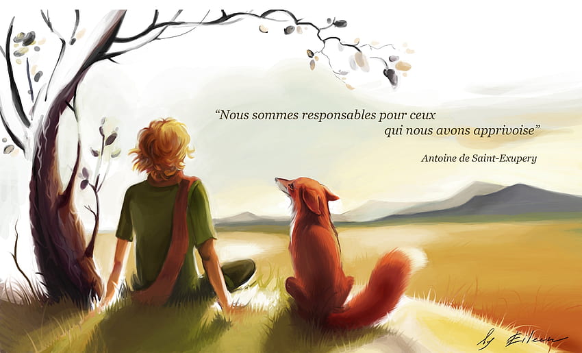 The Little Prince Quotes . HD wallpaper