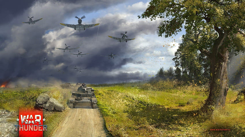 War Thunder, Tank, Pz.KpfW.I Ausf.C, Gaijin Entertainment, Junkers Ju 87 Stuka / และ Mobile & วอลล์เปเปอร์ HD