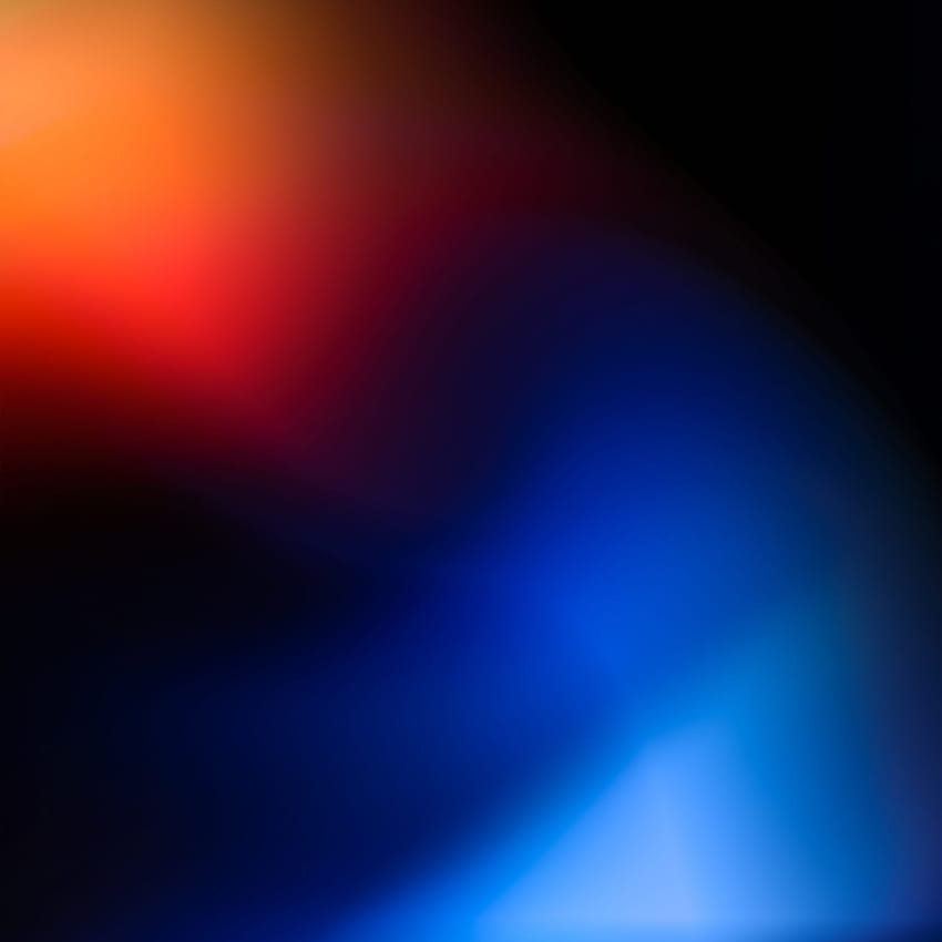 Orange to blue and black gradient on iPad. Orange, Blue , Blue HD phone wallpaper