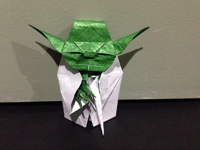 Origami Yoda. Model by Fumiaki Kawahata, folded HD wallpaper | Pxfuel