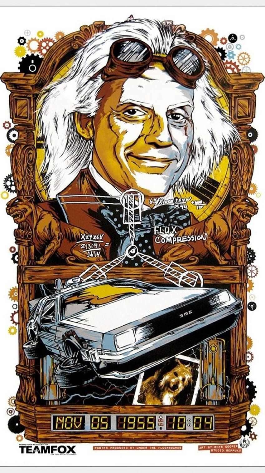 iPhone 6 Back To The Future HD phone wallpaper