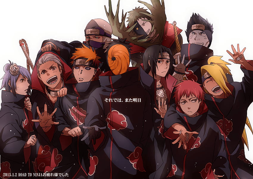 Naruto . Background . . - Abyss, Cool Akatsuki HD wallpaper