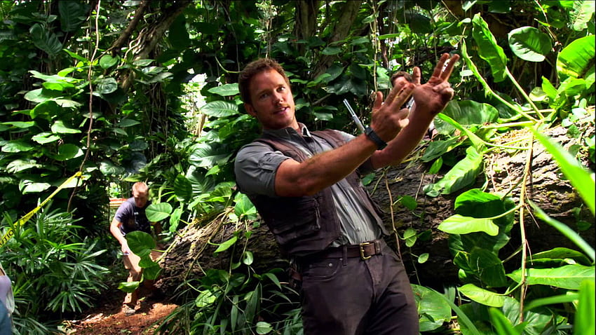 Jurassic World”, Chris Pratt의 스턴트 작업 비디오 공개 HD 월페이퍼