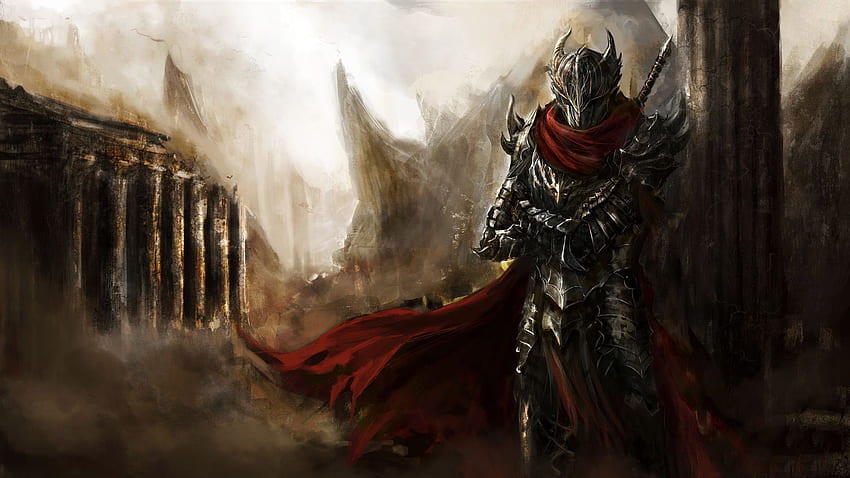 artwork, Fantasy Art, Concept Art, Knights, Medieval / and Mobile Background, Awesome Medieval HD wallpaper