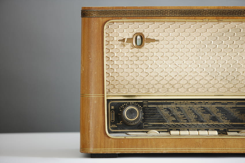 brown vintage radio, Retro Radio HD wallpaper