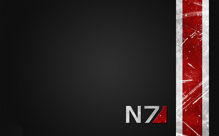 Mass Effect, N7 / dan Latar Belakang Seluler Wallpaper HD