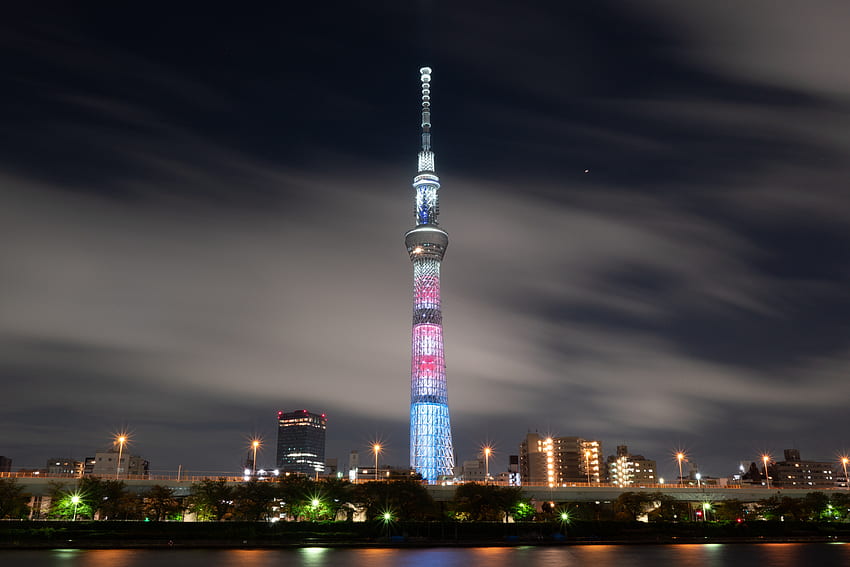 Şehirler, Mimari, Gece Şehri, Kule, Tokyo HD duvar kağıdı