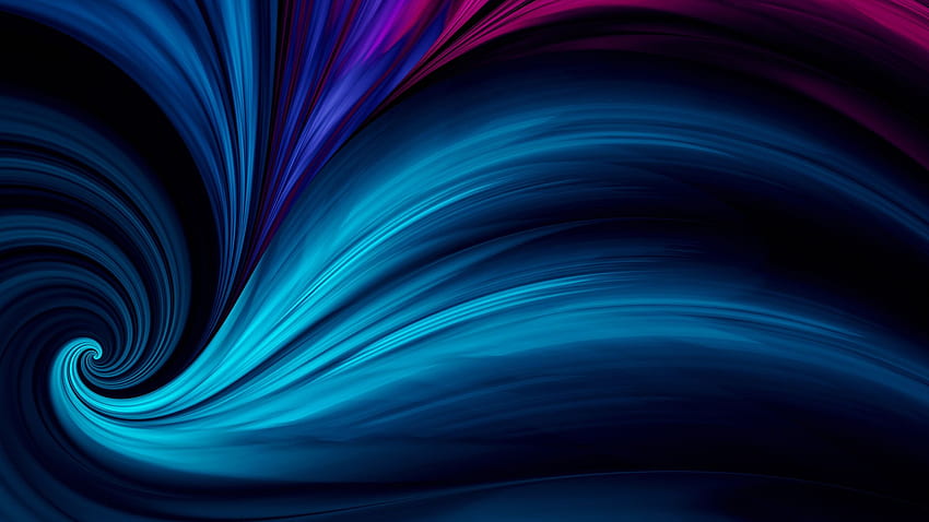 Remolino abstracto azul Huawei Stock Laptop completo fondo de pantalla