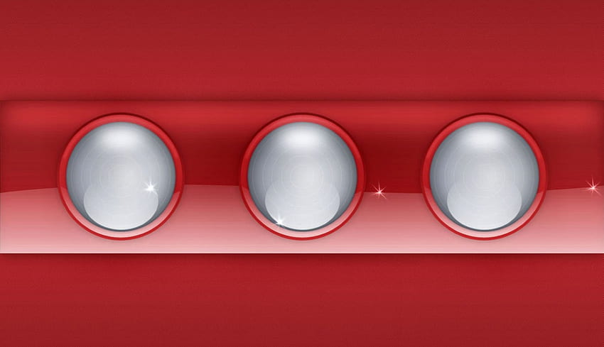 Red Portholes 1, artwork, computer graphics, wide screen, painting, art, texture, illustration HD wallpaper