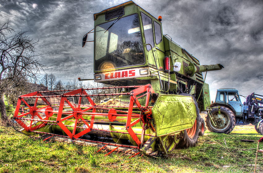 R, Traktoren, Märescher, Claas / und Mobil & HD-Hintergrundbild