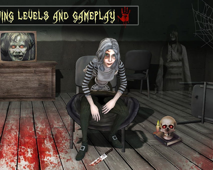 Creepy Evil Granny  Jogue Agora Online Gratuitamente - Y8.com