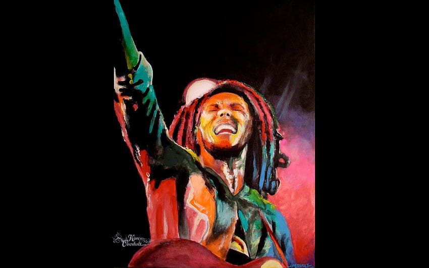 Bob Marley Get Up Stand Up, Bob Marley Art HD wallpaper