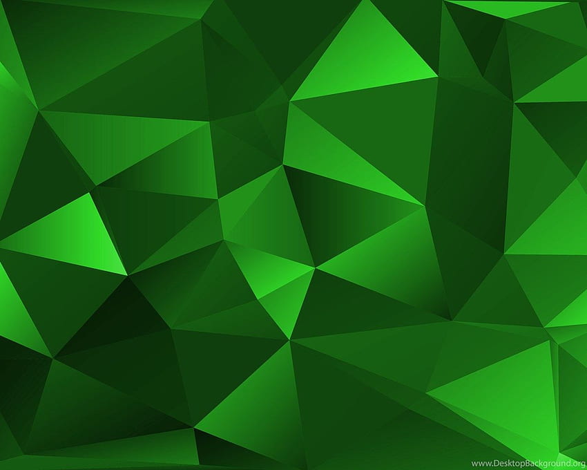 résultat pour le fond de polygone vert foncé. Géométrique Fond d'écran HD