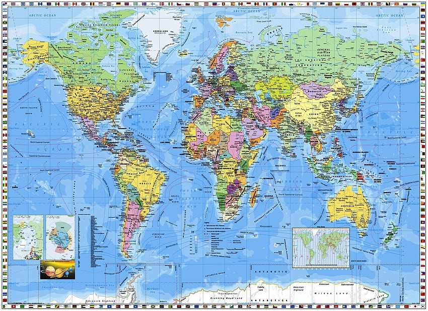 Mapa del mundo hindi, mapa de la India fondo de pantalla