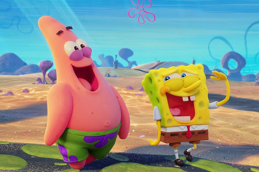 Film SpongeBob: Sponge on the Run uruchamiany na żądanie i CBS All Access, SpongeBob i Patrick Tapeta HD