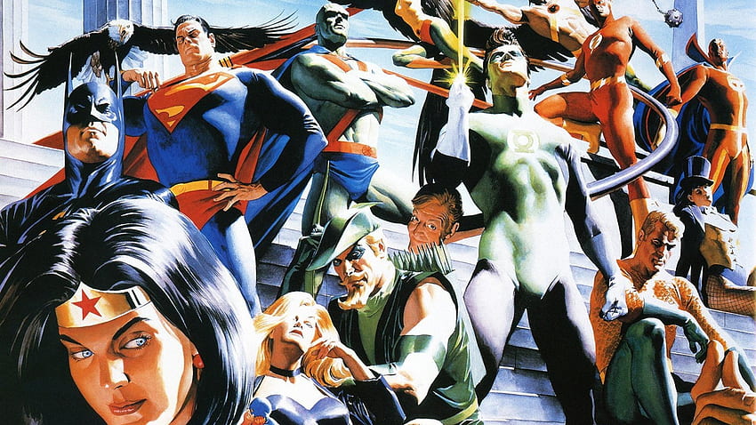 Justice League Of America Alex Ross - - - Tip HD wallpaper | Pxfuel