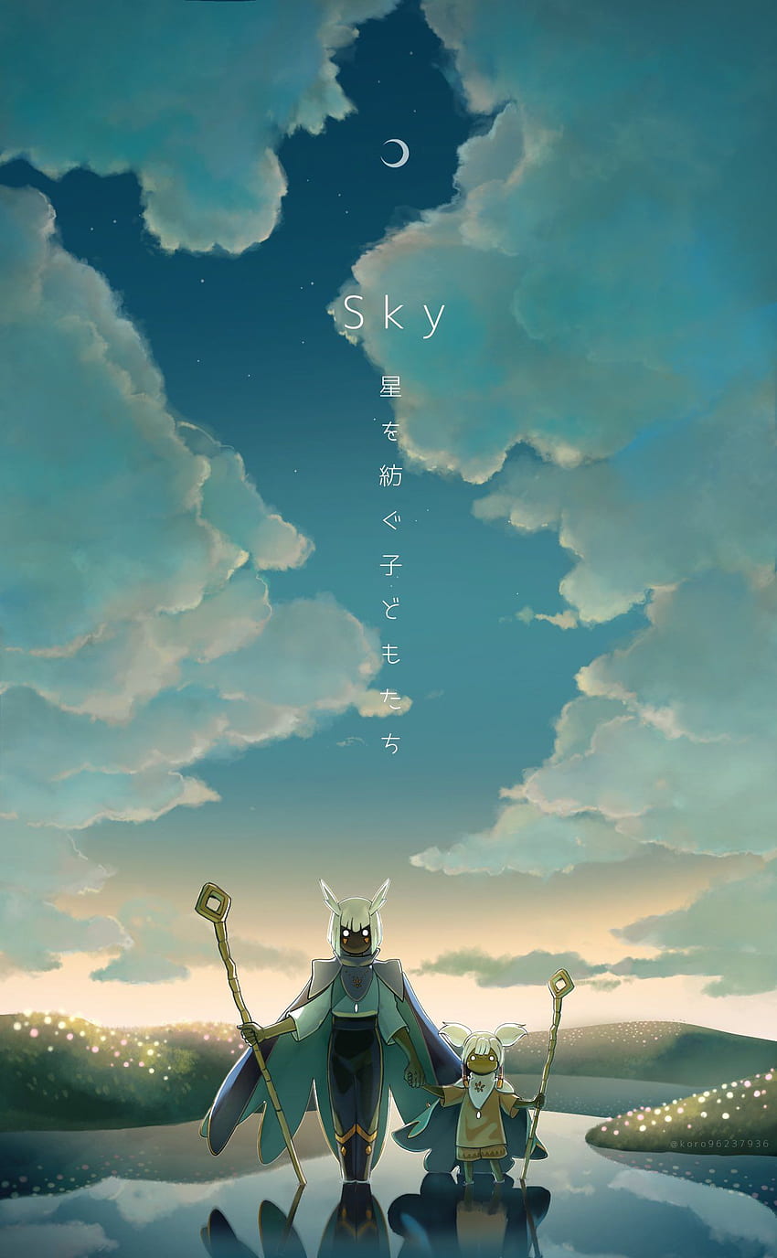 白川 en Sky: Children Of The Light. Arte del cielo, Juegos del cielo, Niño de la luz fondo de pantalla del teléfono