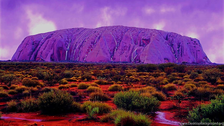 Uluru Ayers Rock Australia Background HD wallpaper