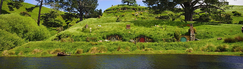 The Shire, Middle Earth • • Fusion, Lord of the Rings Dual Monitor HD wallpaper