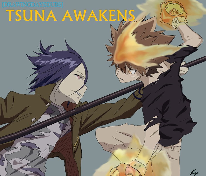 Tsuna Awakens, Mukuro, Vongola, Katekyo Hitman Reborn, Tsuna HD-Hintergrundbild