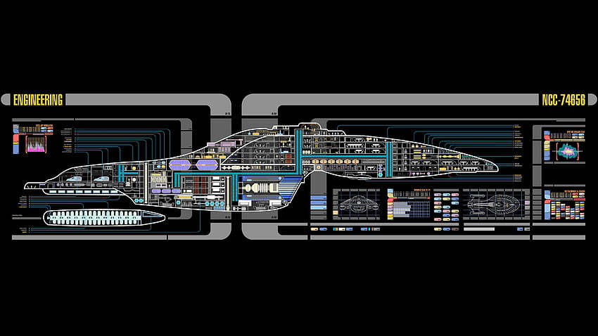 Star Trek USS Voyager Sfondo HD