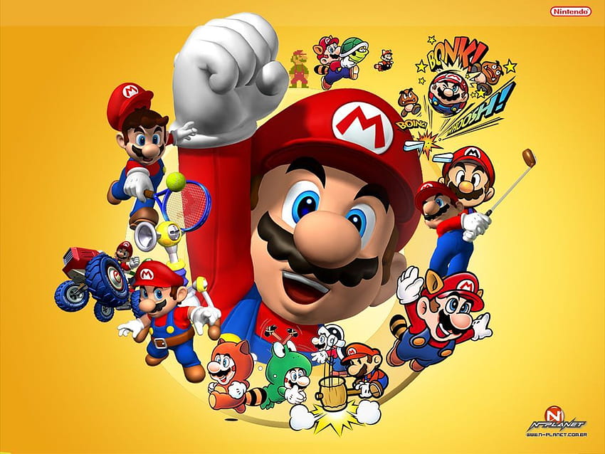 Süper Mario Kardeşler, Sevimli Mario HD duvar kağıdı