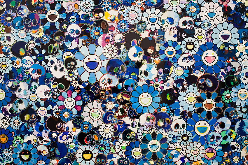 Murakami . Louis Vuitton, Takashi Murakami Flower Art HD wallpaper | Pxfuel