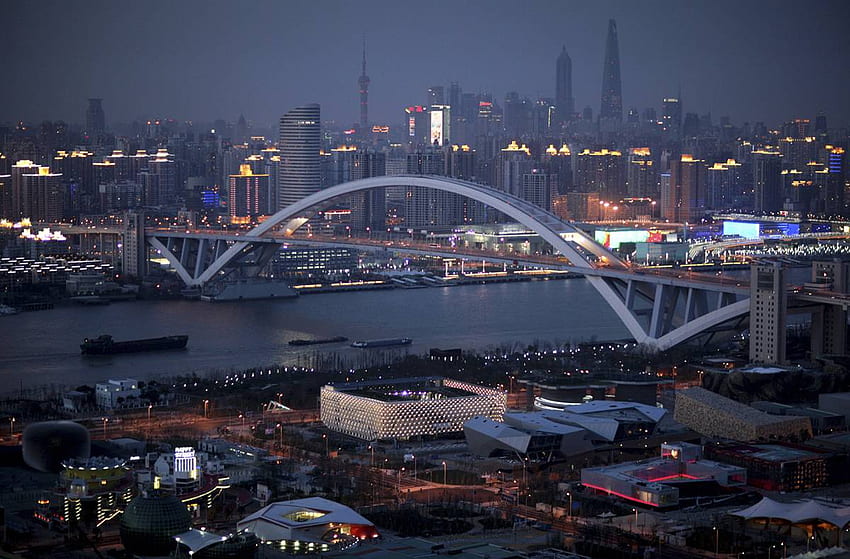 Shanghai awaits, buildings, shanghai, architecture HD wallpaper