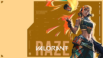 Raze Valorant 4K Wallpaper #5.2407