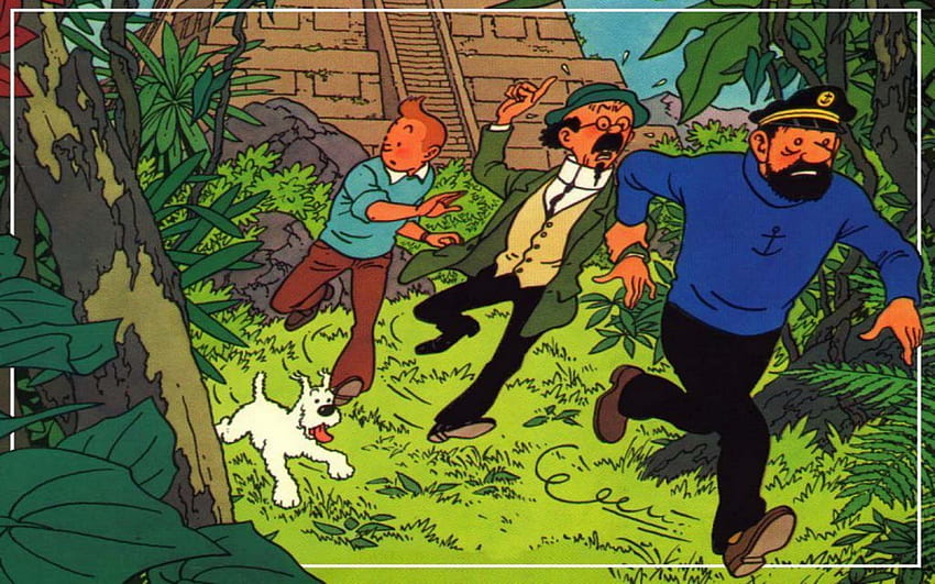 The Adventures Of Tintin, Tintin Cartoon HD wallpaper