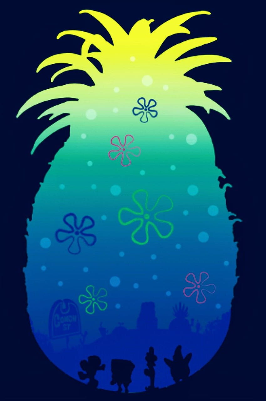 Spongebob Pineapple HD phone wallpaper