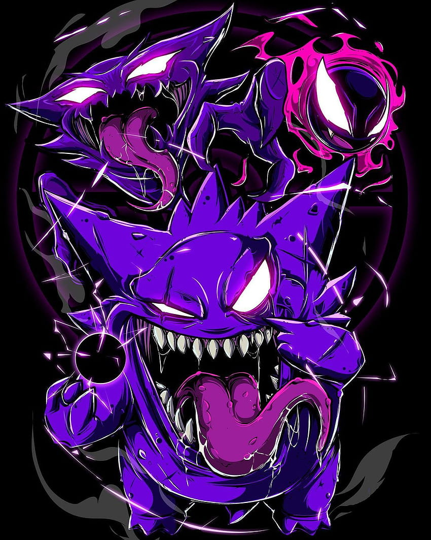 50 Gengar Pokémon HD Wallpapers and Backgrounds