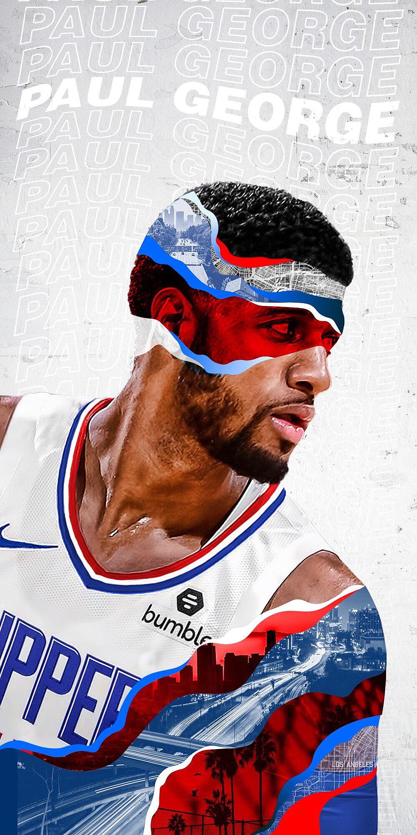 Paul George Posted by the Clippers : LAClippers, Paul George Logo HD phone wallpaper