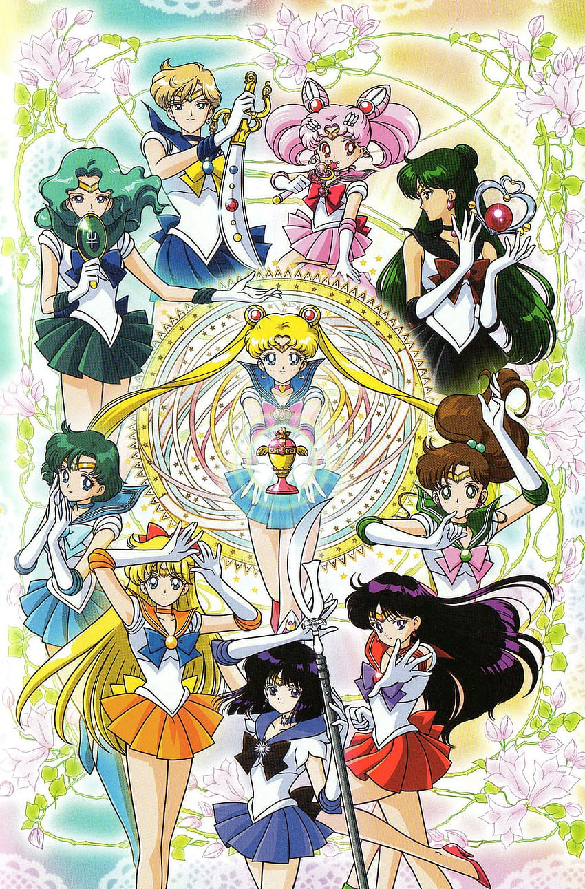 애니메이션 Sailor Moon Phone, Sailor Jupiter HD 전화 배경 화면