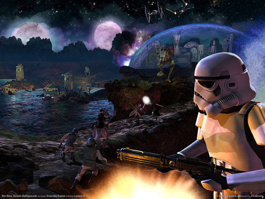 Star Wars, Abenteuer, Schießen, Videospiel HD-Hintergrundbild