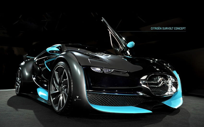 Citroen Survolt Concept Car, colours, concept, citroen, cars HD wallpaper