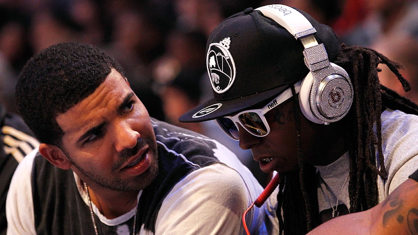 Lil Wayne vuole che Drake schiacci la carne con Chris Brown Sfondo HD