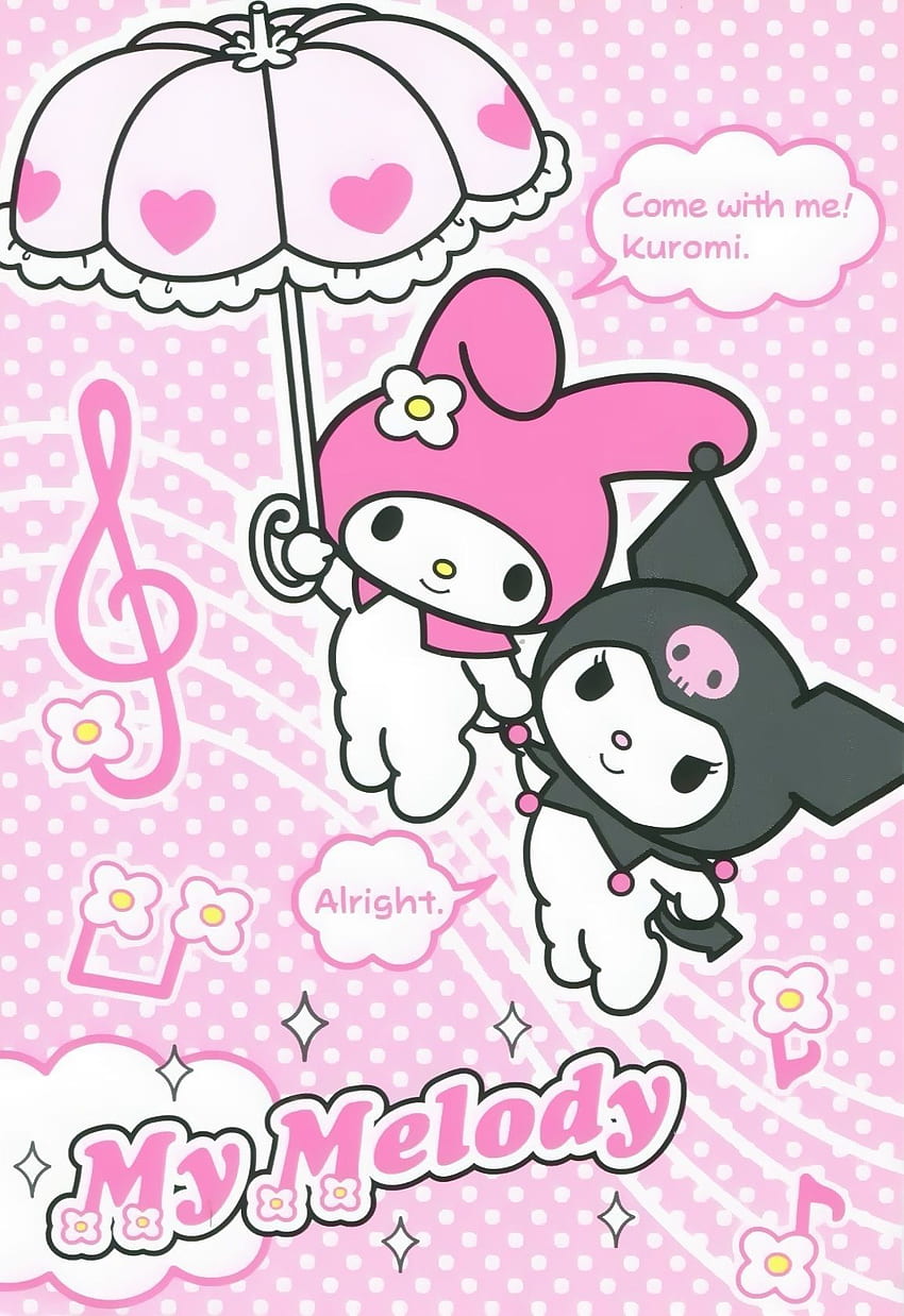 Kuromi and melody Wallpapers Download  MobCup