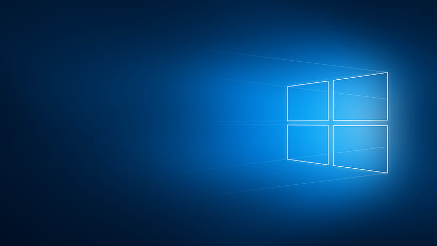 Windows 10, logo, minimalism, blurred, geometry, operating system, Microsoft Windows. Wall. System , Microsoft , Minimalist, Microsoft 3840 X 2160 HD wallpaper