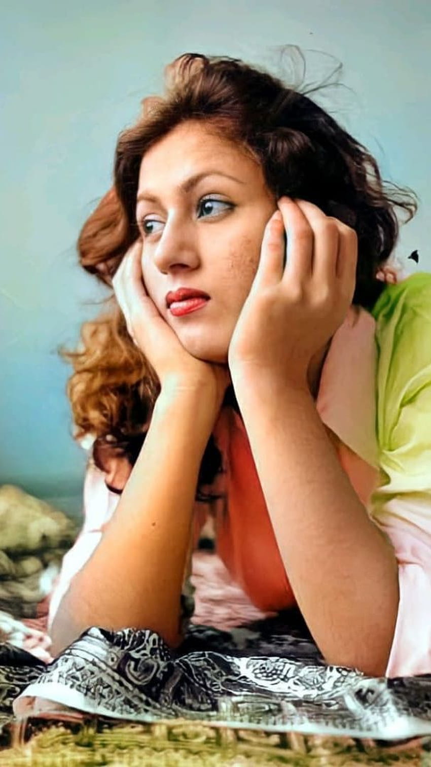 Madhubala, Model, Bollywood-Schauspielerin, Retro-Bollywood, Evergreen-Schauspielerin HD-Handy-Hintergrundbild
